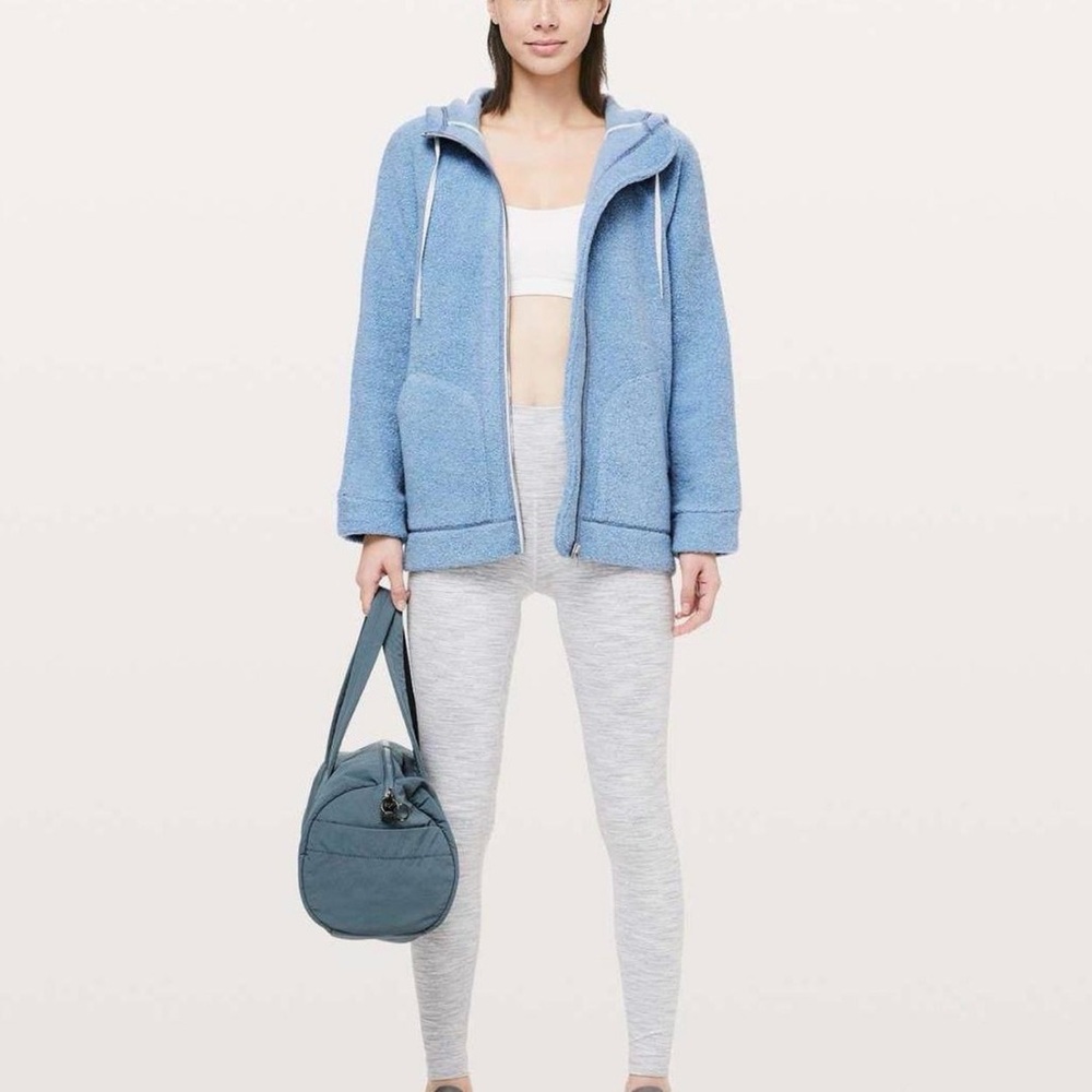 lululemon athletica Blue Teddy Jacket